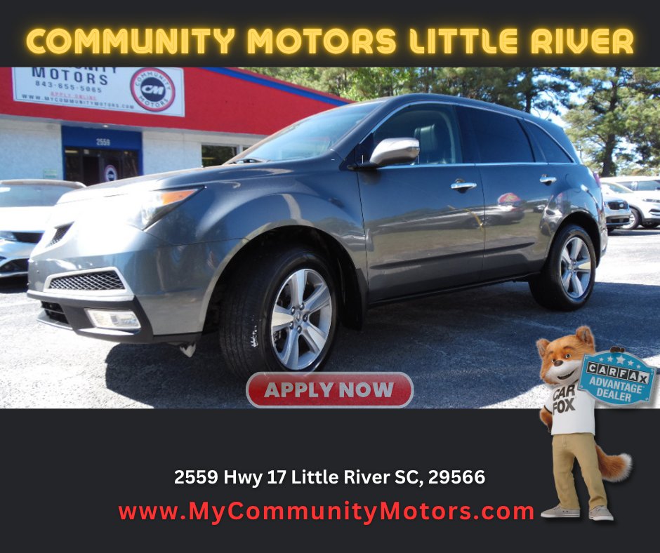 2012 Acura MDX Technology Package